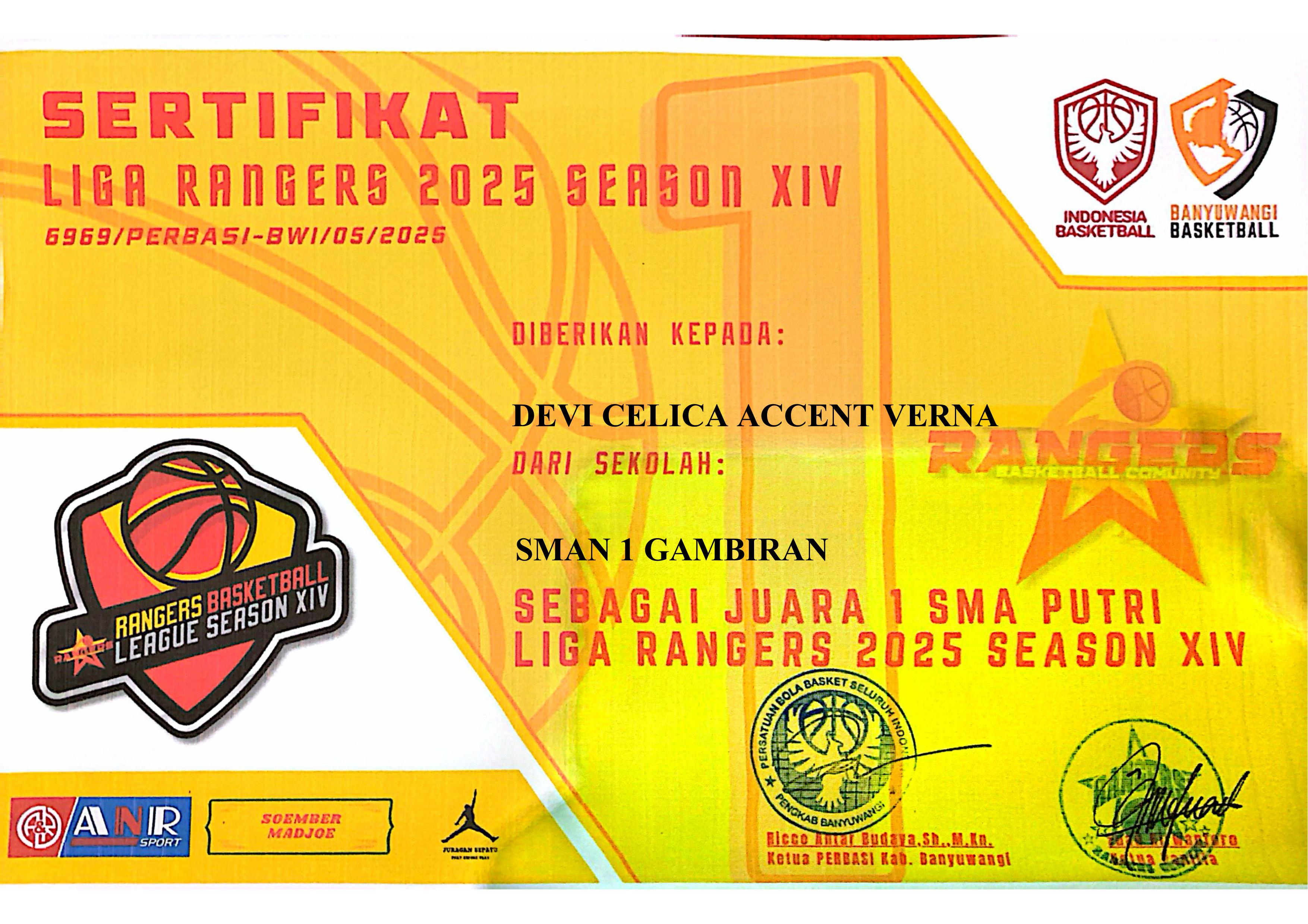 Liga Rangers 2025 Season XIV