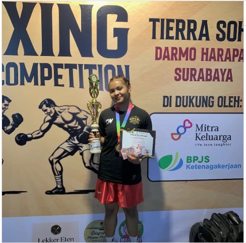 KEJUARAAN DUEL OPEN MATCH AMATEUR BOXING 2025 (KELAS 50 KG JUNIOR WOMAN)
