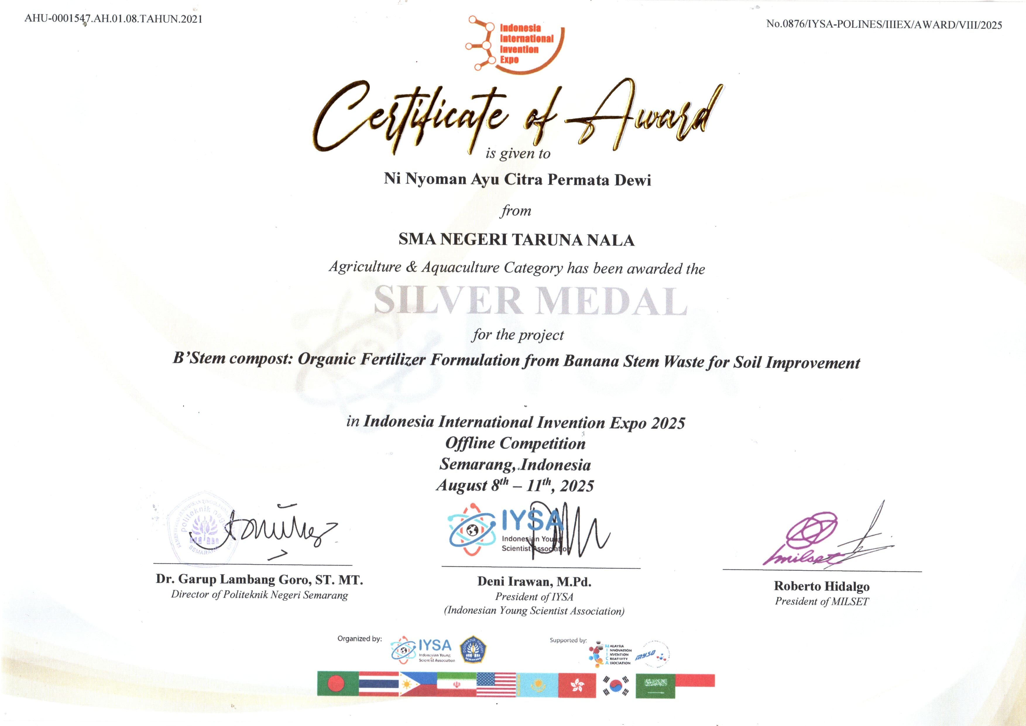 Indonesia International Invention Expo (IIIEX)