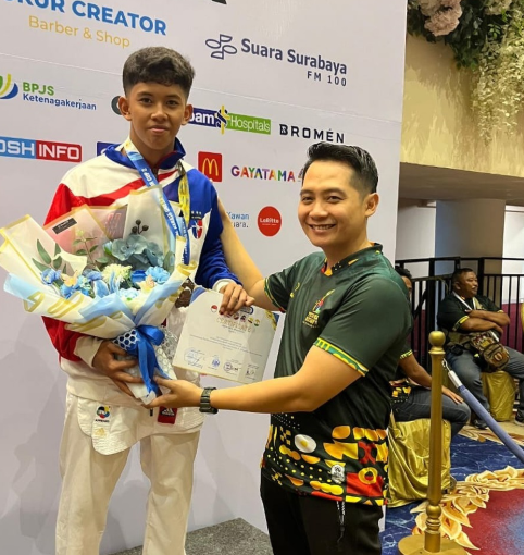 International Karate Unesa Rector Cup II 2024 - Juara  III Komite perorangan - 68 kg junior putra