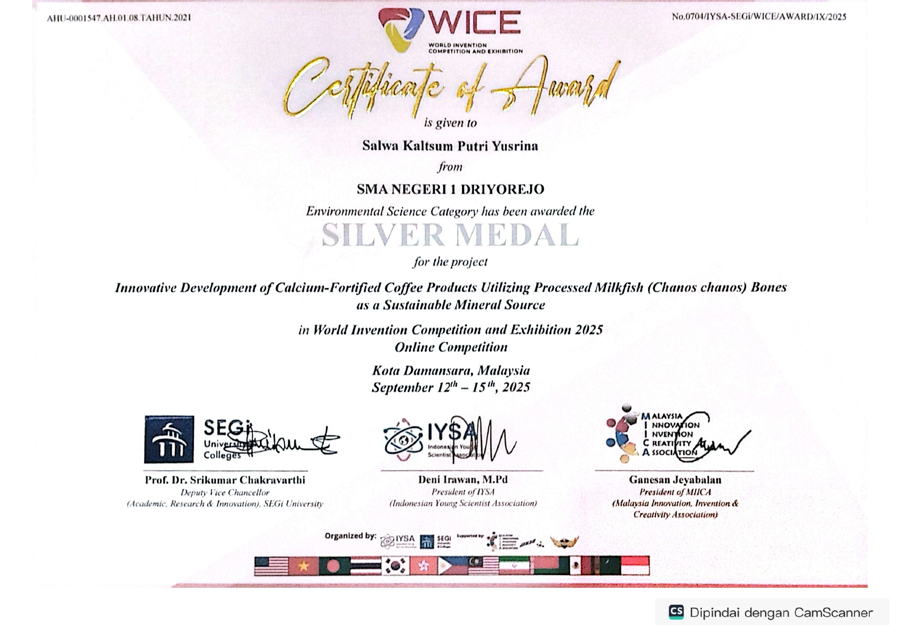 world invention competition and exhibition MALAYSIA