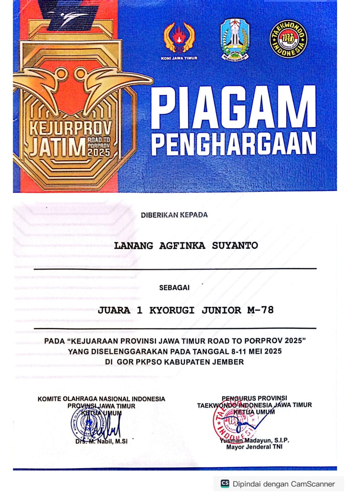 Road to PORPROV 2025