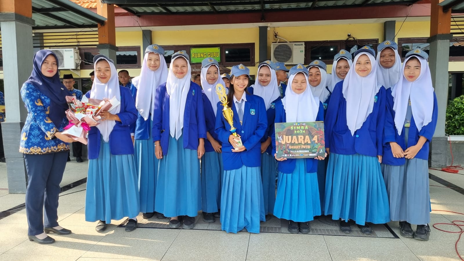 Juara IV pada SIMBA CUP 2024, Cabang Olahraga Bola Basket
