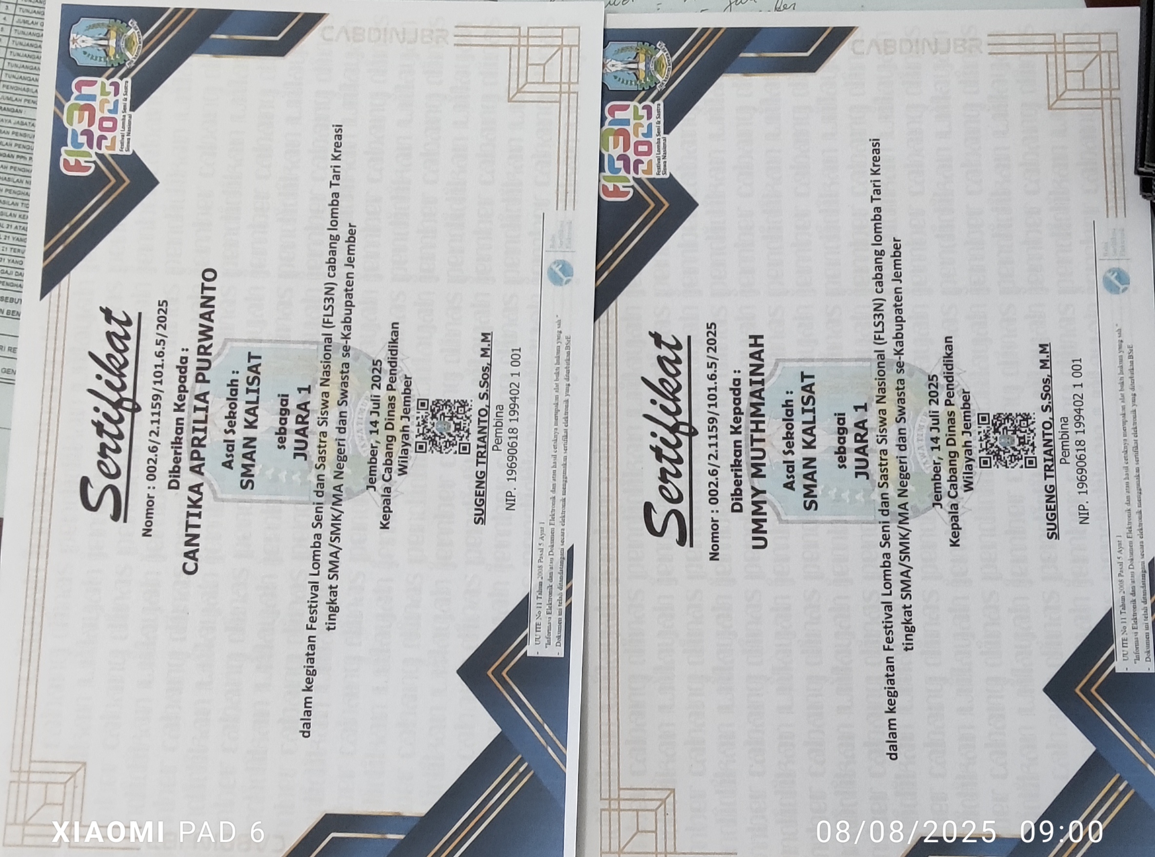 Festival lombasenidan sastra siswa nasional
