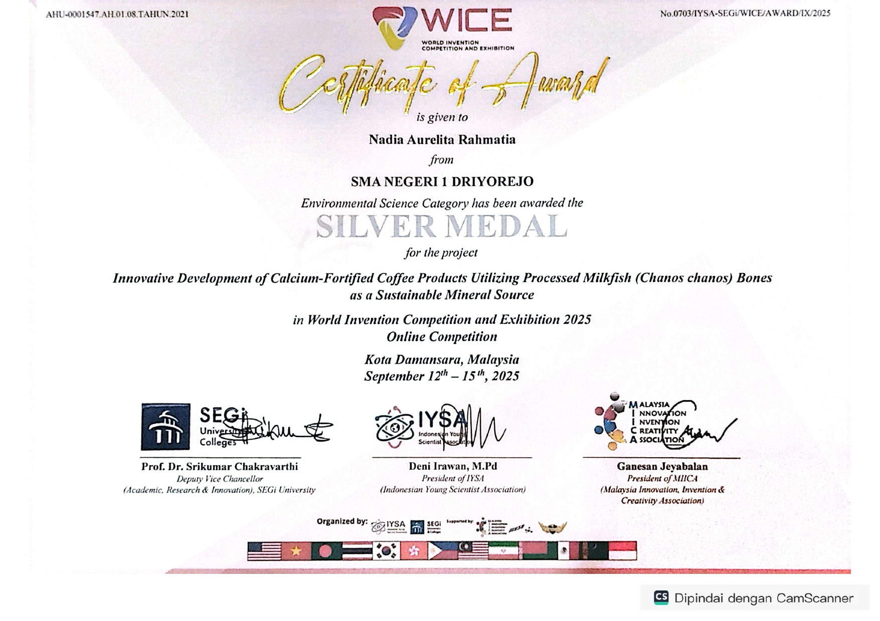 world invention competition and exhibition MALAYSIA