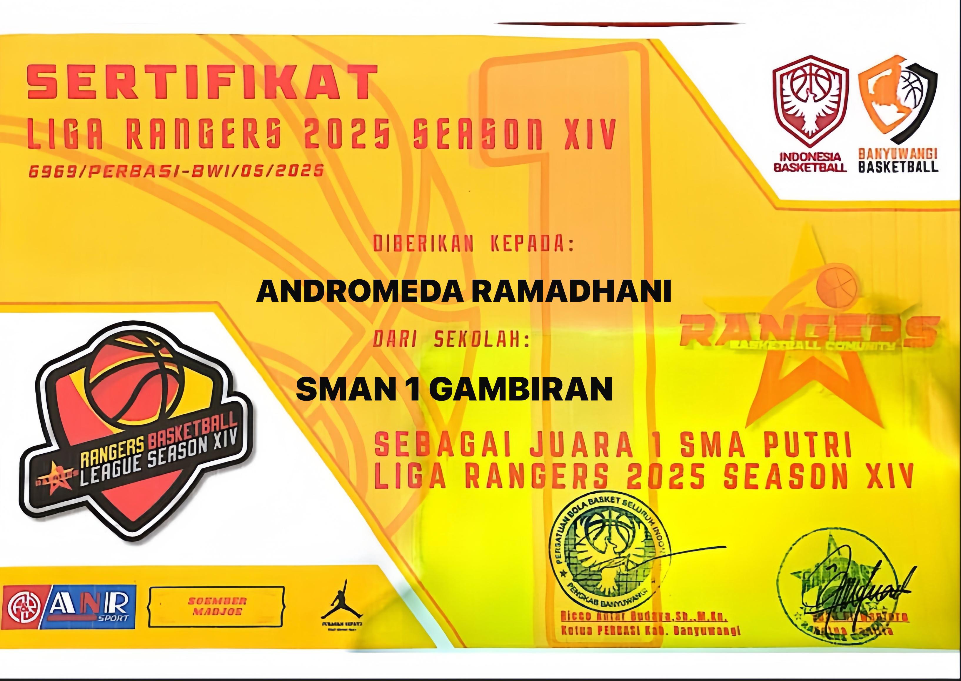 Liga Rangers 2025 Season XIV