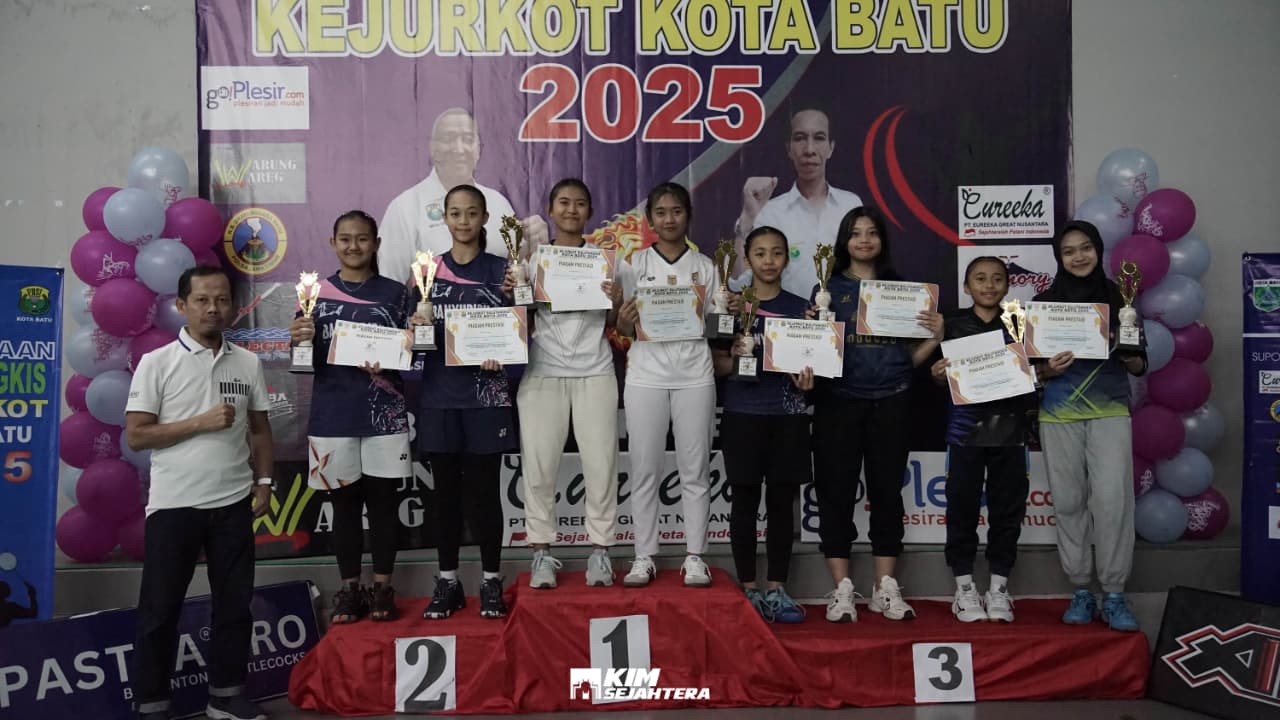 KEJURKOT BULUTANGKIS KOTA BATU 2025 (GANDA PUTRI)