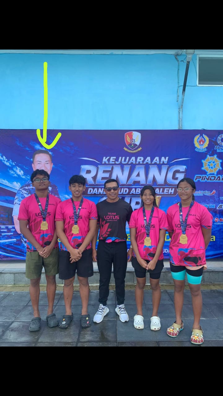 KEJUARAAN RENANG DANLANUD ABD. SALEH CUP 4 TAHUN 2026 (4x50 M ESTAFET GAYA BEBAS KU OPEN MIX)