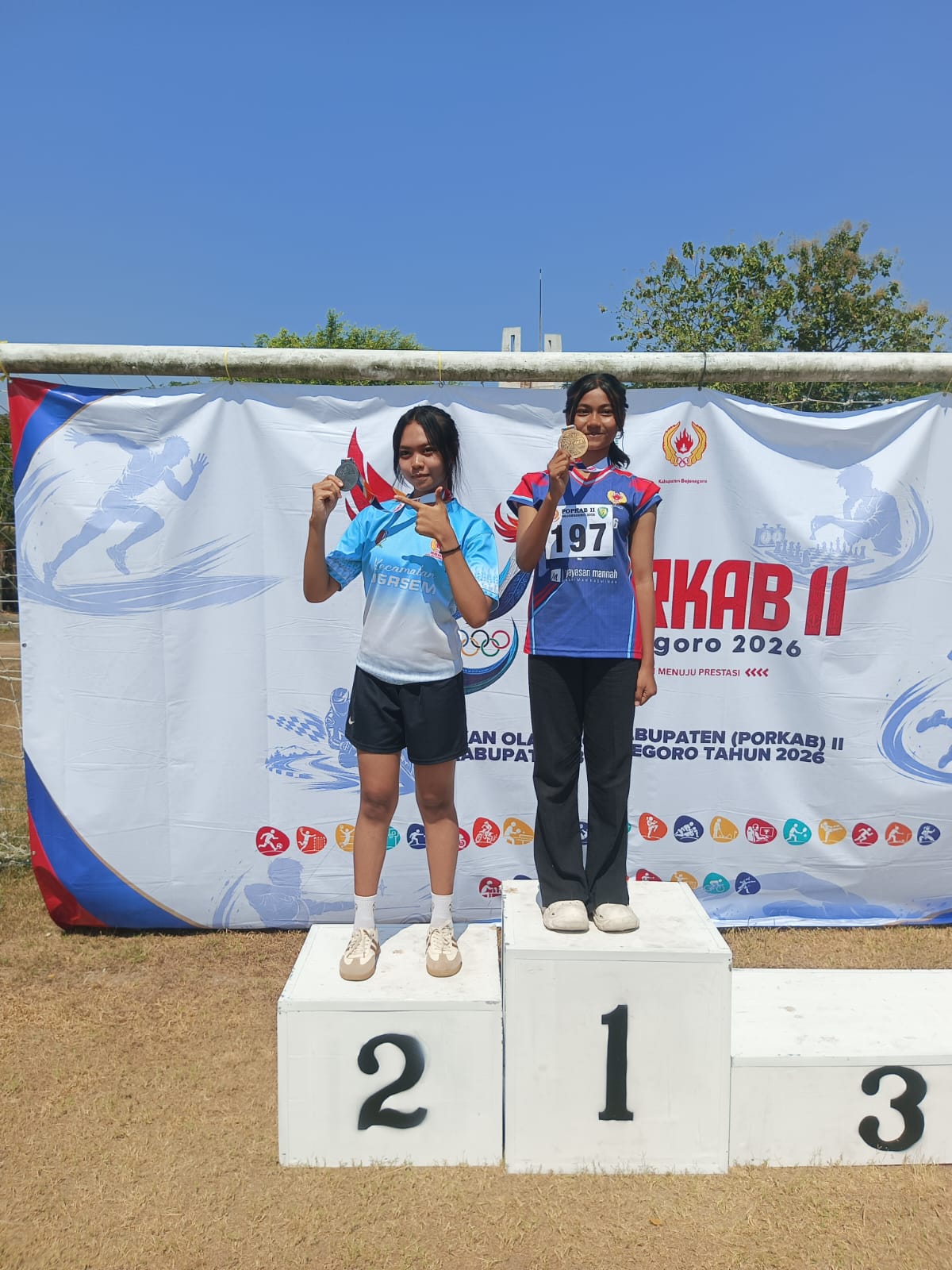 Pekan Olahraga Kabupaten (PORKAB) II Bojonegoro 2026 Cabor Atletik Lompat Tinggi Putri