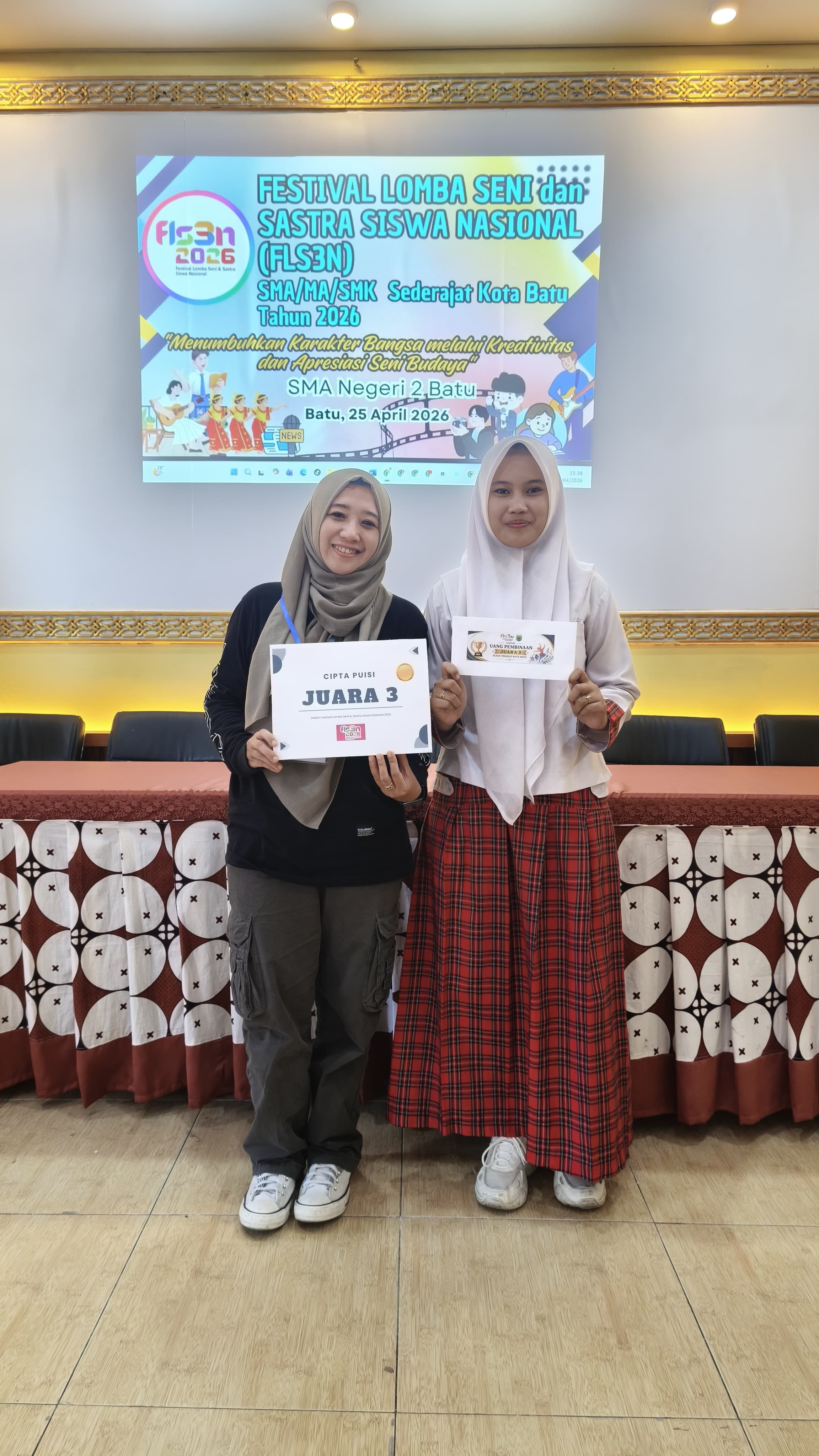 FESTIVAL LOMBA SENI DAN SASTRA SISWA NASIONAL (FLS3N) KOTA BATU TAHUN 2026 BIDANG CIPTA PUISI