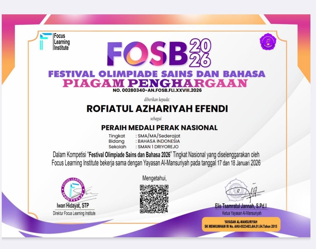 Festival Olimpiade Sains Dan Bahasa