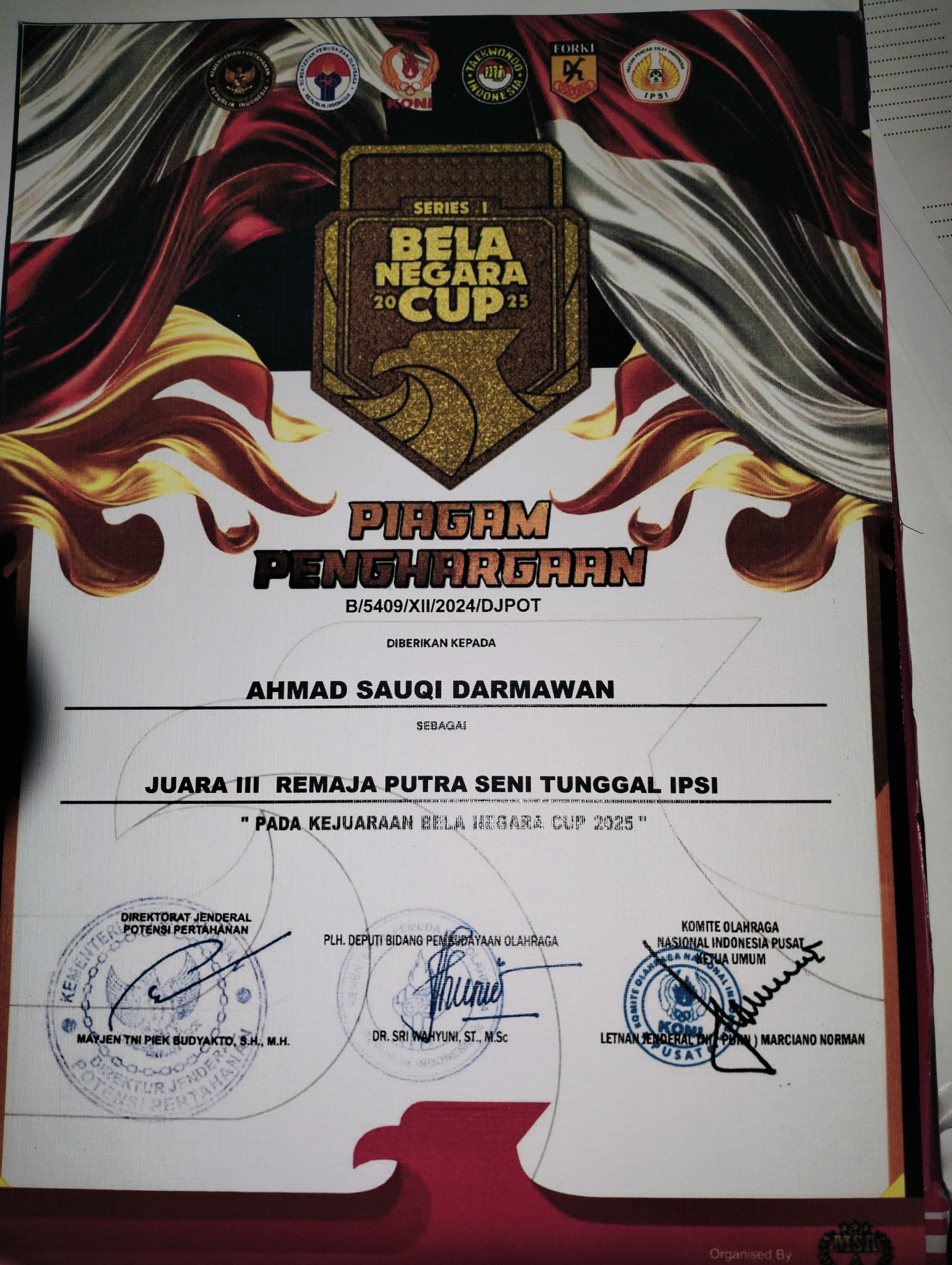 BELA NEGARA CUP