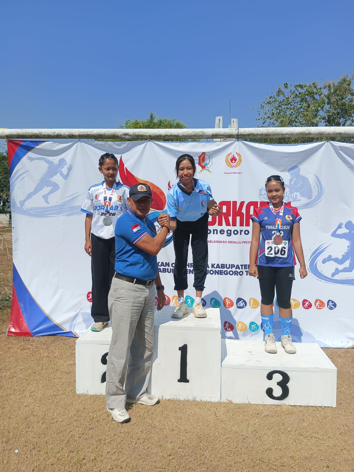 Pekan Olahraga Kabupaten (PORKAB) II Bojonegoro 2026 Cabor Atletik Lompat Jauh Putri