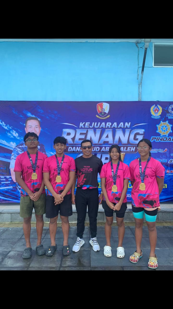 KEJUARAAN RENANG DANLANUD ABD. SALEH CUP 4 TAHUN 2026 (4x50 M ESTAFET GAYA BEBAS KU OPEN PUTRA)
