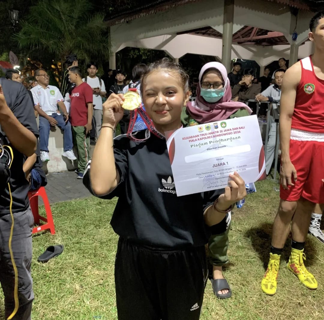 KEJUARAAN TINJU KAPOLRES BONDOWOSO CUP 2026 (KELAS 48KG YOUTH WOMEN)