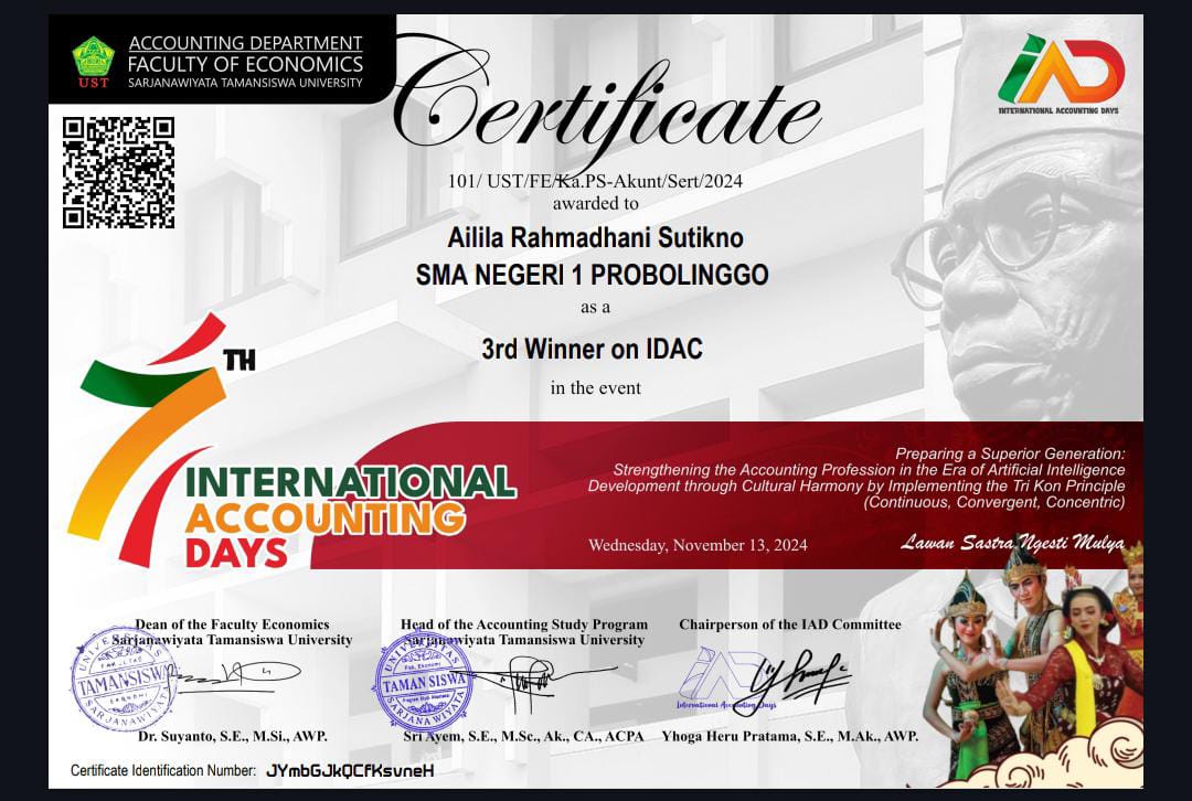 INTERNATIONAL DEWANTARA ACCOUNTING CHALLENGE