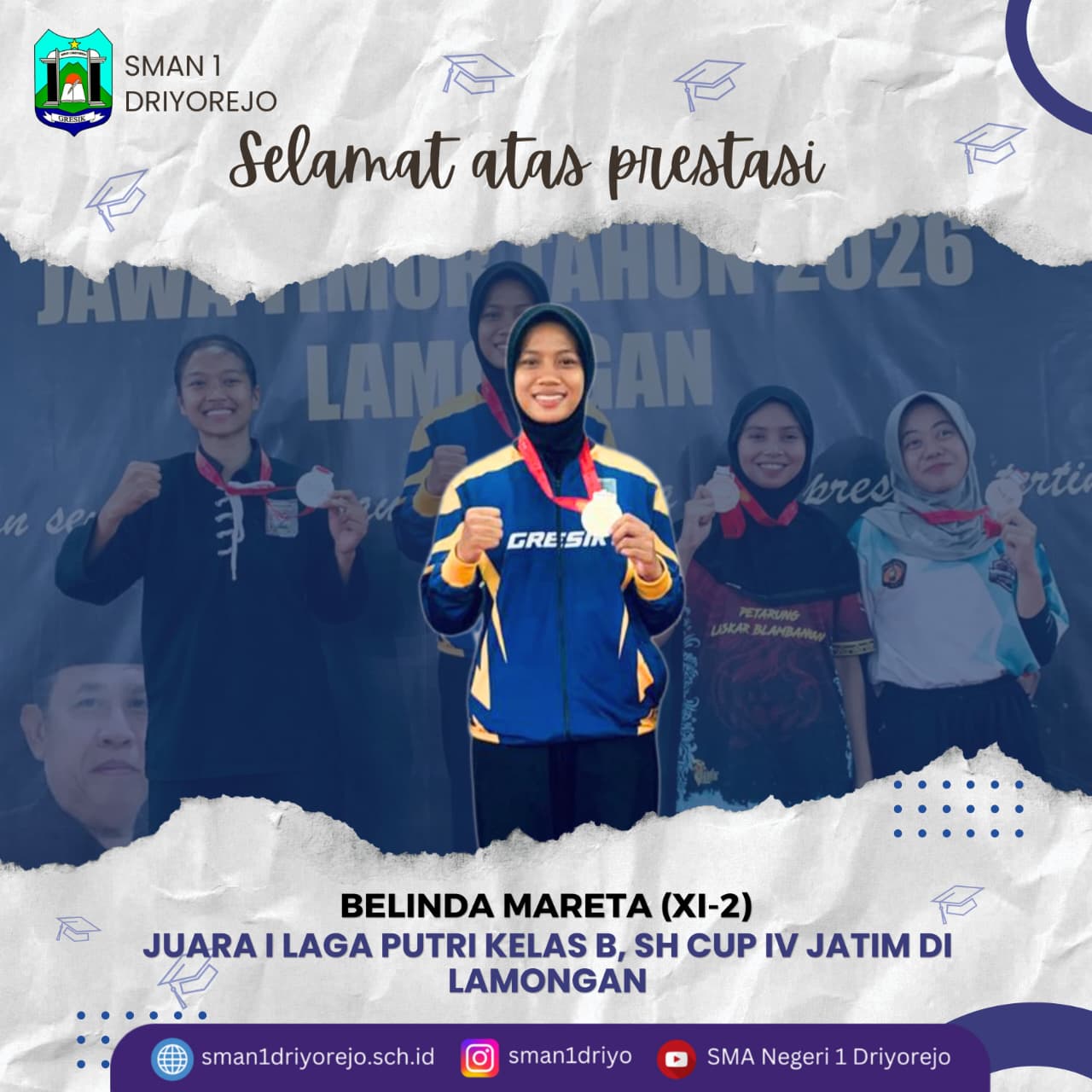Kejuaraan SH Terate Laga Putri Kelas B, SH CUP IV