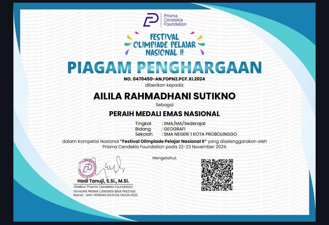 FESTIVAL OLIMPIADE PELAJAR NASIONAL II